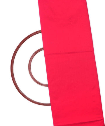 metallic red colour two tone plain taffeta silk fabric